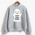 thumbnail image 4 of Odeerbi Vintage Halloween Cute Ghost Sweatshirts for Women Crewneck Retro Hoodie Fashion Casual Printing Loose Long Sleeve Tops Gray, 4 of 4