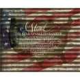 thumbnail image 2 of Great Art Now I Stand American Flag on Metal by Cindy Jacobs, Canvas Wall Art, 20W x 16H, 2 of 2