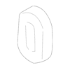 Genuine OE Hyundai Evaporator Core Seal - 97165-2D000