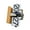 SSW, variant on NEXAVKPR Home Wooden 24 Hour Clock Auto Flip System Stainless Steel Frame Quiet Operation