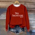 thumbnail image 5 of Women's Plus Size Fashionable Graphic Sweatshirts with Crewneck Long Sleeve Printed Loose Fit, 5 of 6