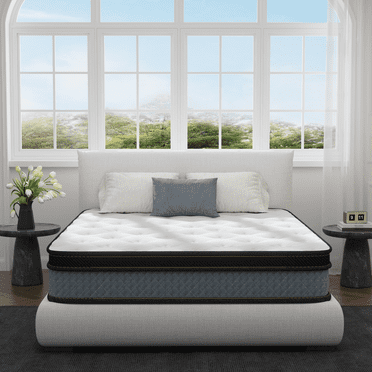 Memory Foam Innerspring Hybrid Mattresses-10 Inch Twin Mattress