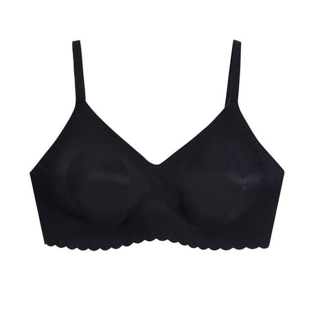 

ZHUASHUM Women Solid Color Lingerie Padded Push Up Bra