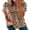 Khaki, variant on Women's Relaxed Fit Round Neck T-Shirt Lightweight Versatile Short Sleeve Fashion Top
