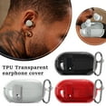 thumbnail image 2 of Charging Case Skin Cover with Keyring Clear Case for Solo Buds Case Cover QFD, 2 of 7