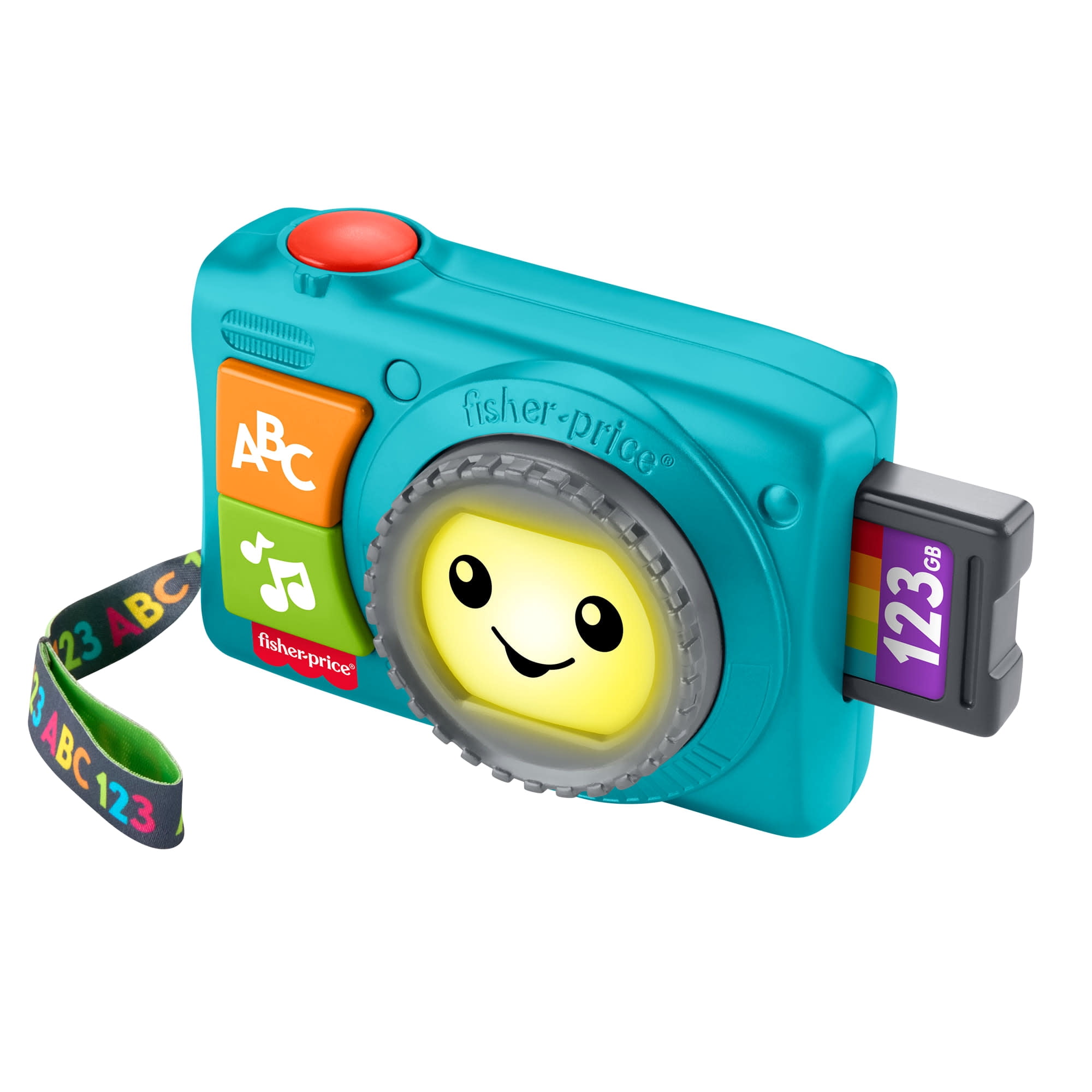 Fisher-Price Laugh & Learn Light-Up Camera Musical Baby & Toddler Learning Toy, Infants 6+ Months