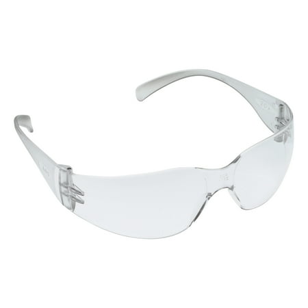 3M Virtua Protective Eyewear, Clear Frame, Clear Hard-Coat Lens