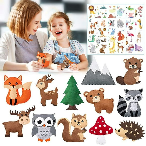 Felt Woodland Animals Felt Woodland Animals