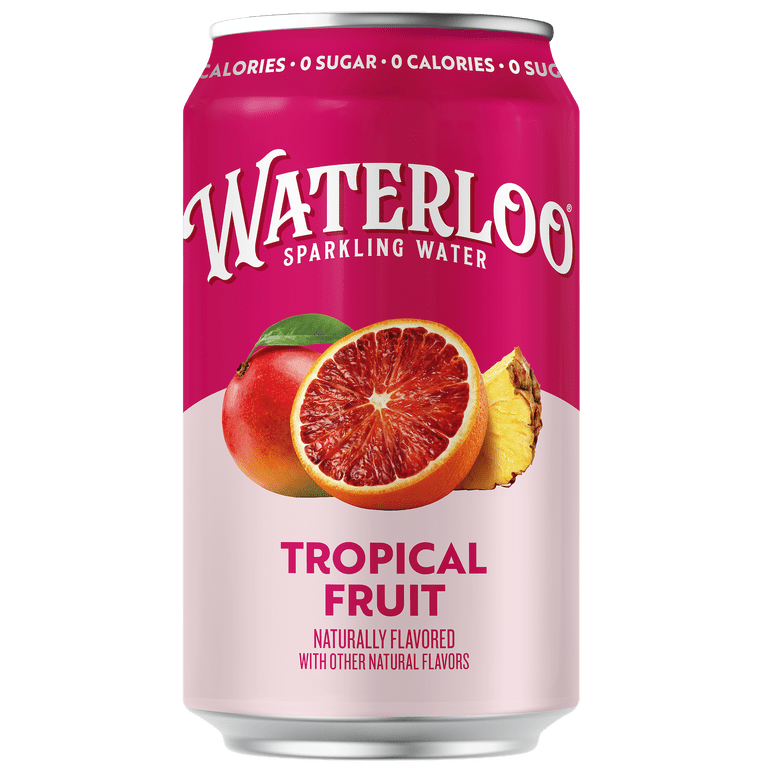 Waterloo Tropical Fruit Sparkling Water, 12 fl oz, 12 Pack photo 7