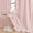 Pink, variant on Ruffle Curtains 84 Inches Long for Living Room, White Ruffle Curtains for Bedroom Light Filtering Victorian Gothic Drapes Rod Pocket Country Flowy Window Curtain