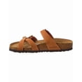 thumbnail image 2 of Birkenstock Franca Narrow Leather Sandal, 42, Brown, 2 of 5