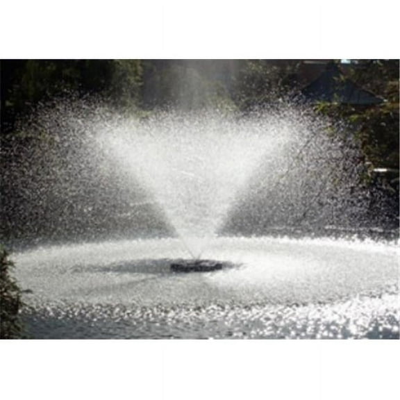 Kasco 3 HP J Series Decorative Fountain - 240V with 250 Ft Electric Power Cord | Pond and Lake Fountain | Efficient Pond Aerator Outdoor Fountain