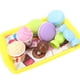 thumbnail image 2 of Mini chariot de supermarché pour enfants, jeu de rôle, ensemble de nourriture en plastique, jouet, caisse enregistreuse pour desserts, 2 of 4