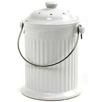 Norpro 93 1 Gallon White Compost Keeper Crock