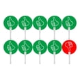 thumbnail image 3 of 10x Suministros De Paletas De Votación Sí No Paletas Para Actividades Evaluación De Reuniones, 3 of 8