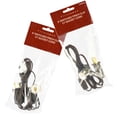 thumbnail image 2 of Vickerman 6' Switched Pinch Clip C7 Socket XTW 20 Guage Brown Wire 2 pack, 2 of 7