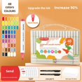 thumbnail image 1 of Rotulador acrílico para estudiantes, especial para pintar, papelería, grafiti, arte, juego de rotuladores de acuarela para niños, 1 of 6