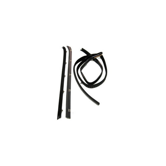Right Passenger Side Door Window Glass Run Channel - Compatible with 1975 - 1986 Chevy C20 1976 1977 1978 1979 1980 1981 1982 1983 1984 1985