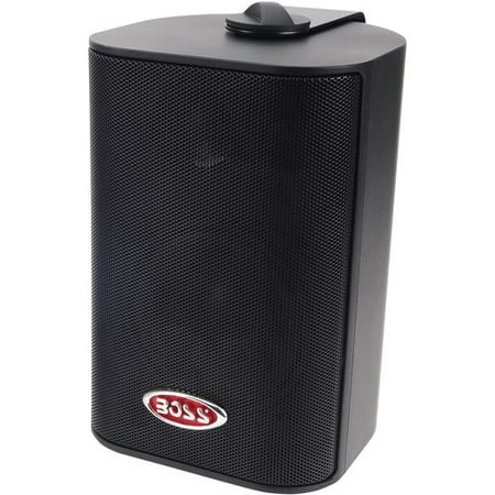 Boss MR4.3B 4" 3-Way Indoor/Outdoor Speaker, Black