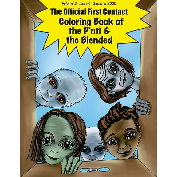 The Coloring Book of the P'nti & the Blended, (Paperback)