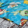 thumbnail image 4 of Pokemon Horizon Pokeballs Twin/Full Silk Touch Blanket for Kids, 62x90 inches, 4 of 8