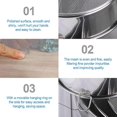 thumbnail image 4 of tamis Farine En Acier Inoxydable De 20cm (40mesh) Tamis Ptisserie Mailles Fines Tamis Ptisserie Poudre De Lgumes Tamis Ptes Herbal Strainer, 4 of 5