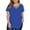 Blue, variant on ZKCCNUK Women's Tops Tops Short Sleeve Summer T-Shirts Curved Hem Casual Fashion Shirts