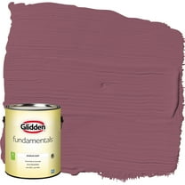 Glidden Fundamentals Interior Paint Cabernet / Purple, Eggshell, 1 Gallon