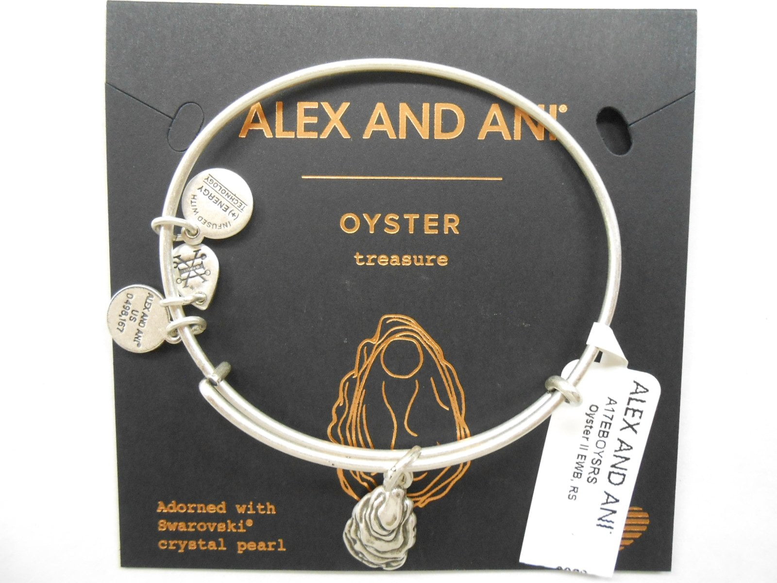 Alex and ani oyster and pearl bangle cheap