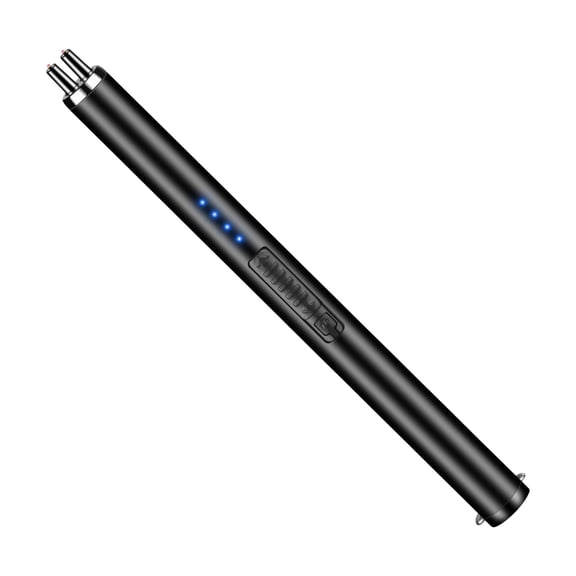 Black Black Usb Rechargeable Electronic Lighter Arc Igniter For Aromatherapy Candles Gas Stove Kitchen
