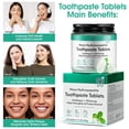 thumbnail image 3 of Pasta de dientes masticable en tabletas blanqueadoras, 150 unidades, nanohidroxiapatita, 3 of 9