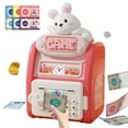 thumbnail image 1 of Multifunctional Fingerprint Password Lock Smart Fully Piggy Childrens Cute Automatic Coin Pet, 1 of 8