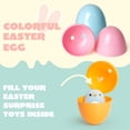 thumbnail image 3 of Huevos de Pascua de plástico JOYIN, 25 unidades, colores pastel, 5,8 cm, 3 of 7