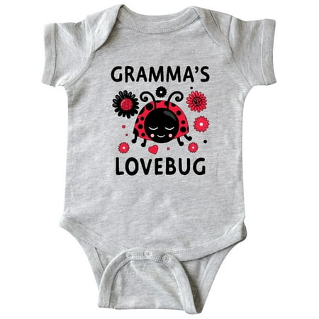 

Inktastic Valentine s Day Gramma s Lovebug Gift Baby Boy or Baby Girl Bodysuit