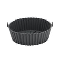 thumbnail image 1 of 1 Uds/87 pulgadas freidora de aire gris bandeja para hornear de silicona forro de almohadilla para freidora de aire ANGGREK Otros, 1 of 8