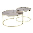 thumbnail image 4 of Anwick Contemporary 2pc Nesting Cocktail Table Set, 4 of 9