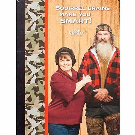Joyfully Yours by DaySpring Duck Dynasty Squirrel Brains Composition Book