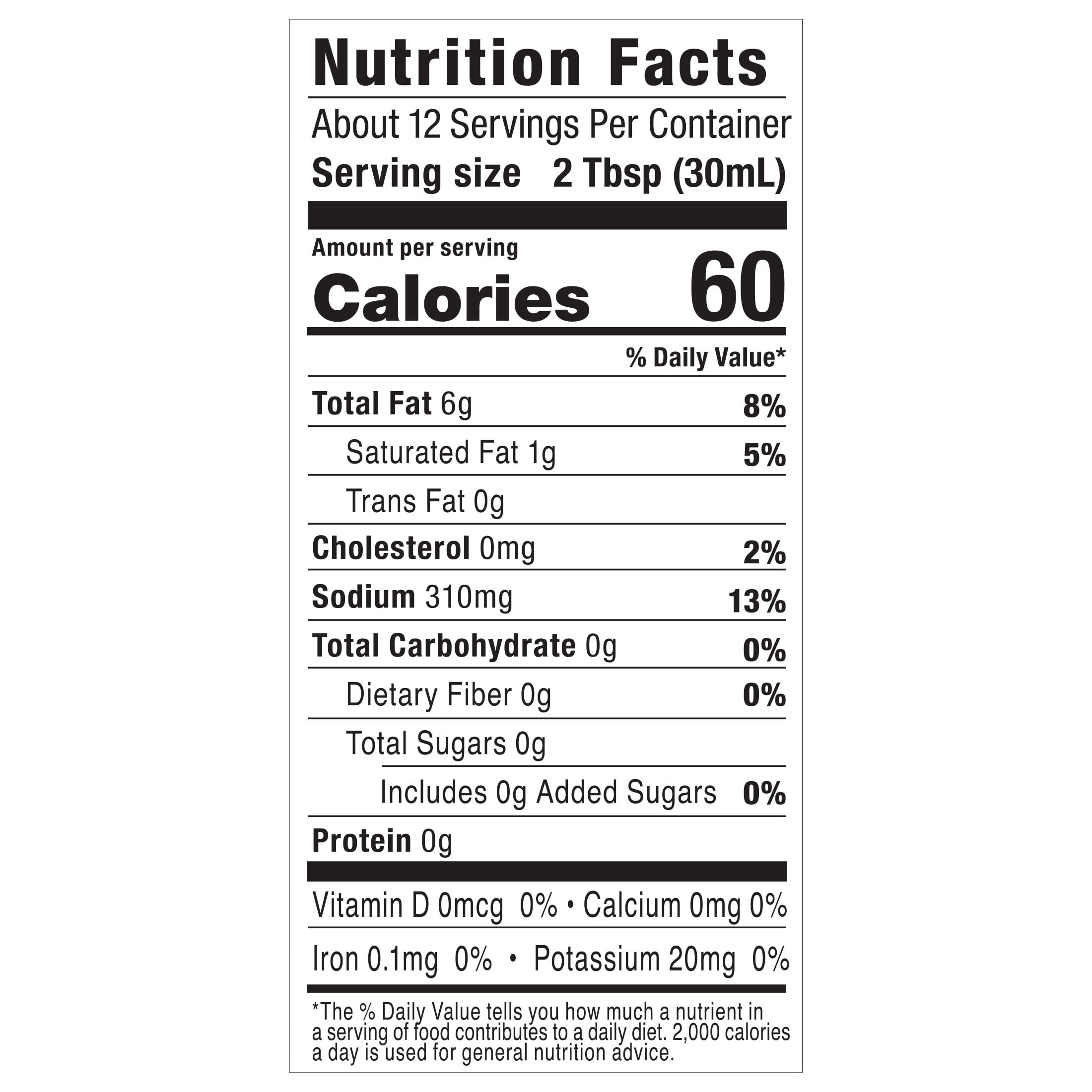 (3 pack) G Hughes Zero Sugar Honey Dijon Dressing, 12 Fl oz