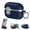 Blue, variant on Allytechgroup Case for Apple AirPods 4 2024, PU Leather Electroplate PC Cover with Secure Lock Button & Ring Loop Protective Wireless Charging Support Case for AirPods 4th Gen, Blue