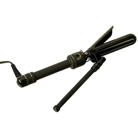 Hot Tools Professional 1.25 Inch Black Gold Extra-Long Barrel Marcel Curling Iron/Wand Model No. HT1130BG