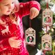 thumbnail image 1 of Decoración navideña Wmkox8yii Arco hueco de madera Colgante Árbol de Navidad, 1 of 9