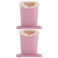 thumbnail image 5 of Plush Glasses Holder 2Pcs Pink Sunglasses Stand with Plush Lining Protection for Storage Use, 5 of 5