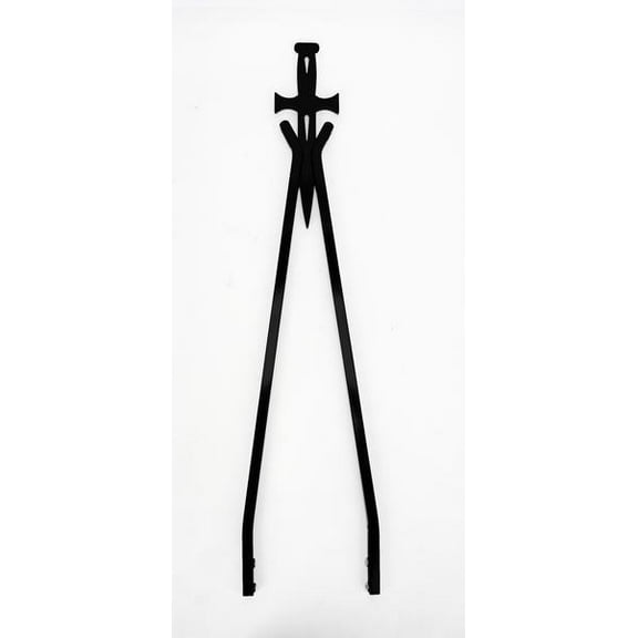 Cycle Visions CV-8011B Sissy Bar Stick - 30in Daggertude Style - Black - 6 11/16in W