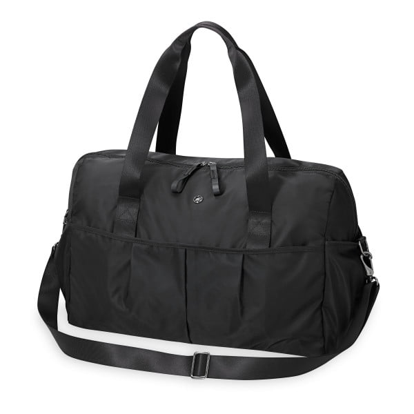 Black/Grey Gaiam Breathable Yoga Mat Bag 