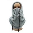 thumbnail image 3 of fastboy Unisex Hood Ski Mask For Maximum for Protection And Style One Size Fits All Grey, 3 of 6