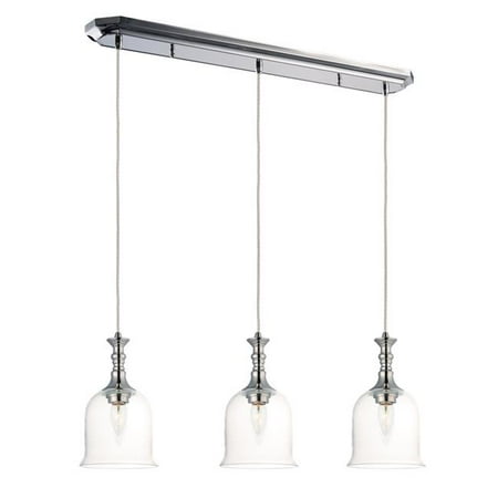 

Centenial 3-Light Pendant Ceiling Light Polished Nickel