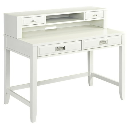 Home Styles Prescott And Newport Student Writing Desk With Hutch