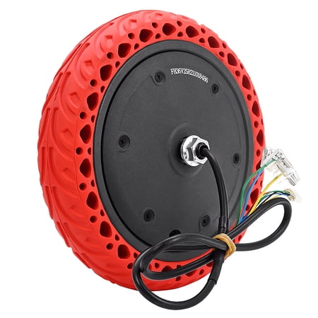Carevas 36V 250W Electric Scooter Motor Tire Front Motor Wheel Replacement for M365Pro Electric Scooters