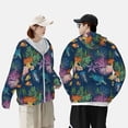 thumbnail image 5 of Picia Undersea Animals Women's Men's UPF 50+ Sun Protection Hoodie Shirt Long Sleeve SPF Fishing Outdoor UV Hiking Lightweight Shirts-Medium, 5 of 9