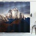 thumbnail image 1 of Ambesonne Nepal Shower Curtain, Panoramic Dhaulagiri, 69"Wx75"L, Multicolor, 1 of 3